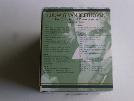 Beethoven - The Complete 32 Piano Sonatas / John Lill (10 CD)