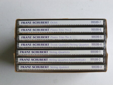 Schubert - Chamber Music / Brandis Quartet, Israel Piano Trio, Amati Chamber (7 CD)