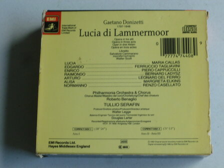 Donizetti - Lucia di Lammermoor / Maria Callas, Tagliavini, Serafin (2 CD)