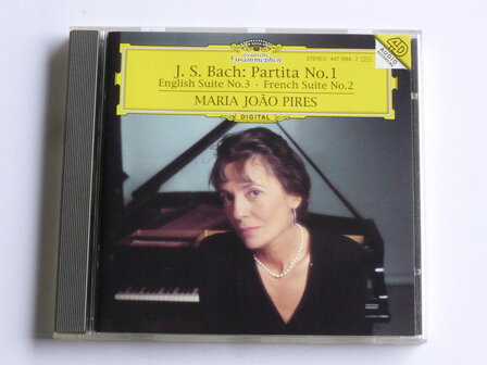 Bach - Partita 1, English Suite 3 &amp; French Suite 2 / Maria Joao Pires