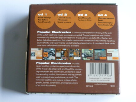 Popular Electronics - Early Dutch Electronic Music 1956/63 (4 CD)