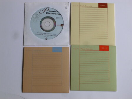 Popular Electronics - Early Dutch Electronic Music 1956/63 (4 CD)