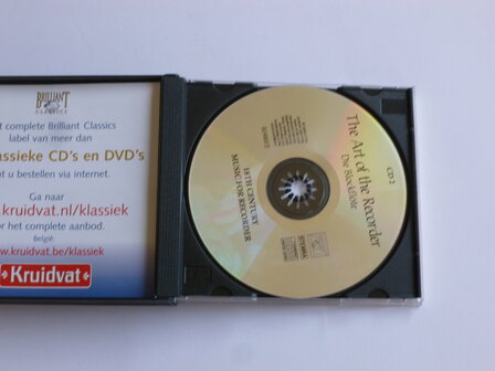 De Blokfluit in Renaissance en Barok - Pieter Jan Belder (2 CD)