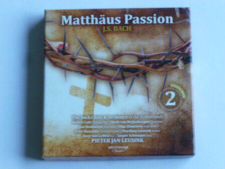 J.S. Bach - Matth&auml;us Passion / Pieter Jan Leusink (2 CD + DVD) box
