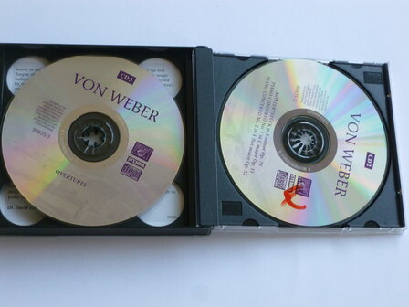 Von Weber - Piano Conc. Symphonies, Overtures / Marriner, Blomstedt (3 CD)
