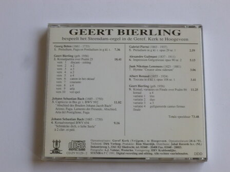Geert Bierling - bespeelt het Steendam orgel, Hoogeveen