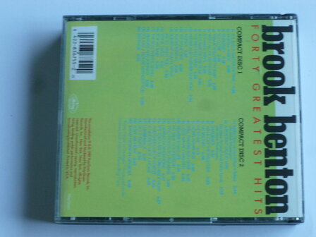 Brook Benton - Forty Greatest Hits (2 CD)