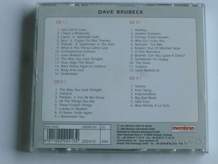 Dave Brubeck - Quadromania jazz edition (4 CD)