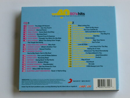 Top 40 - 80&#039;s Hits / The Ultimate Top 40 Collection (2 CD)