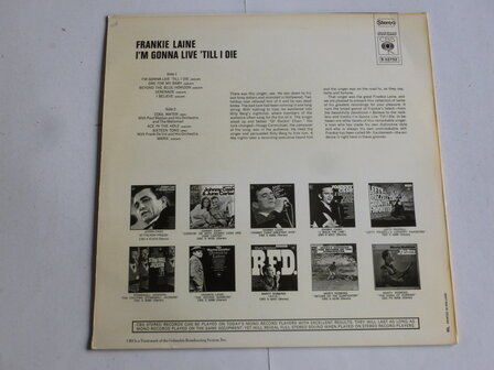 Frankie Laine - I&#039;m gonna live &#039;till i die (LP) S52752