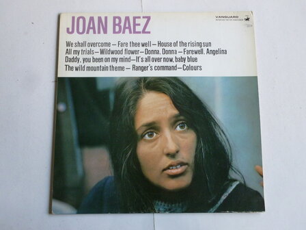 Joan Baez - joan baez (LP) boek en plaat
