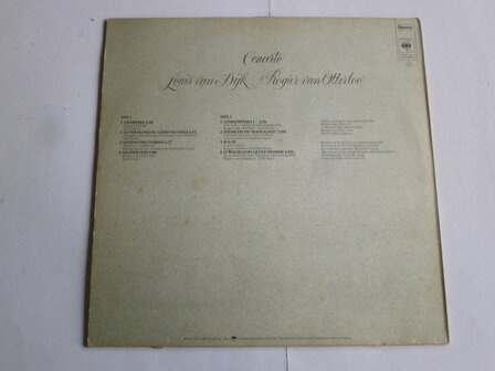 Louis van Dijk / Rogier van Otterloo - Concerto (LP) 81508