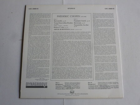 Artur Rubinstein - Chopin (LP) LSC2889-B