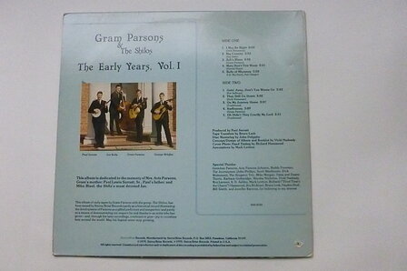 Gram Parsons - The Early Years 1963 - 1965