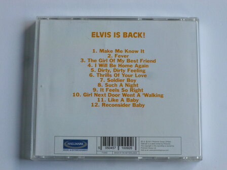 Elvis Presley - Elvis is Back !