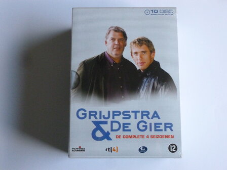 Grijpstra &amp; De Gier - De Complete 4 Seizoenen (10 DVD) Nieuw