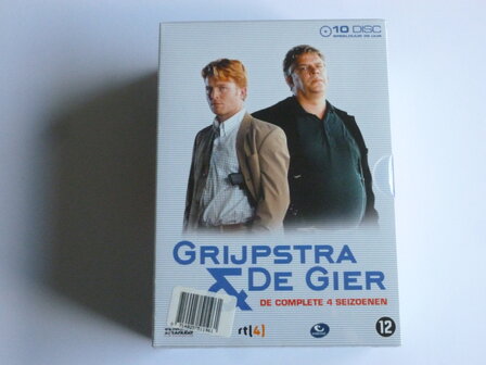Grijpstra &amp; De Gier - De Complete 4 Seizoenen (10 DVD) Nieuw