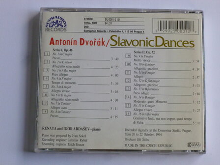 Dvorak - Slavonic Dances / Renata and Igor Ardasev