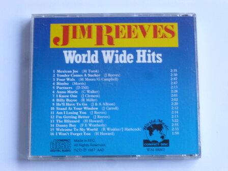 Jim Reeves - World Wide Hits