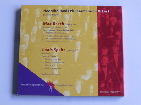 Bruch, Spohr - Lucas Vis, Emmy Verhey