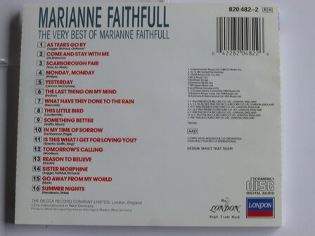 Marianne Faithfull - The very best of