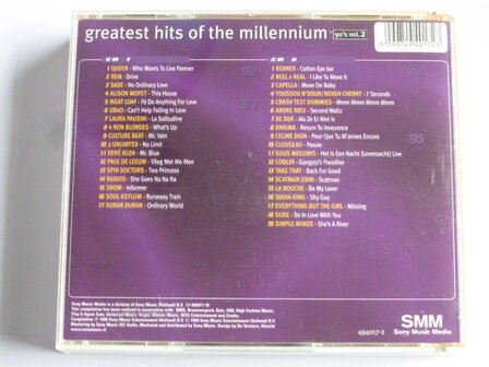 Greatest Hits of the Millennium 90&#039;s vol.2 (2 CD)