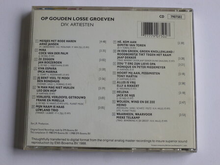 Op Gouden Losse Groeven - div. artiesten