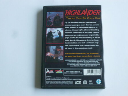 Highlander - Connery / met muziek van Queen ( DVD)