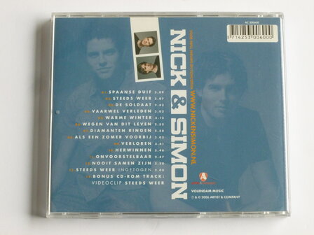 Nick &amp; Simon - nick &amp; simon (met handtekeningen)