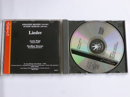 Brahms , Mahler - Lieder / G. Parsons, Lucia Popp