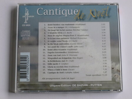 Cantique de No&euml;l - Kees Alers, Andre de Jager