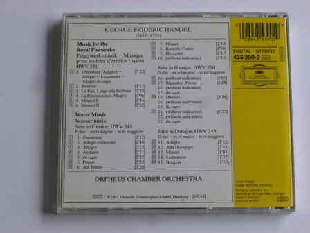 Handel - Water Music / Orpheus Chamber Orchestra