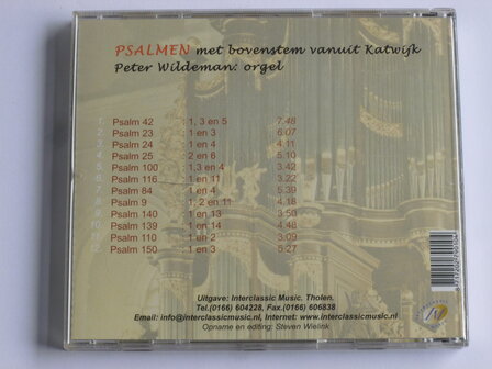 Psalmen met bovenstem - Peter Wildeman