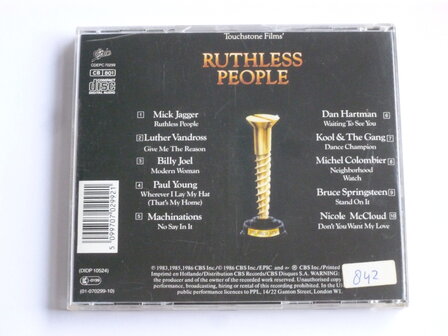Ruthless People - Soundtrack 