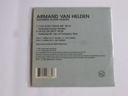 Armand van Helden - You don&#039;t know me (CD Single)