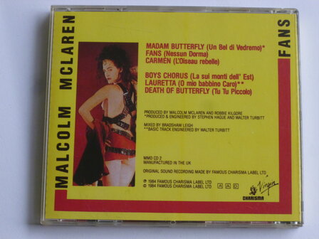 Malcolm McLaren - &quot;Fans&quot;