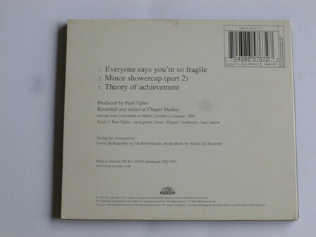Idlewild - Everyone says you&#039;re so fragile (CD Single)