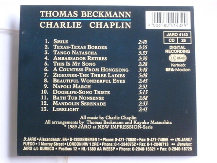 Thomas Beckmann - Charlie Chaplin
