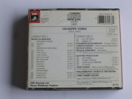 Verdi - Requiem / Schwarzkopf, Ludwig, Giulini (2 CD)