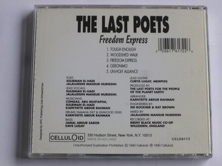 The Last Poets - Freedom Express