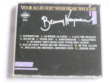Benny Neyman - Voor als je ooit weer bij me weggaat