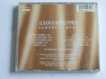 Al Bano &amp; Romina Power - Sempre Sempre