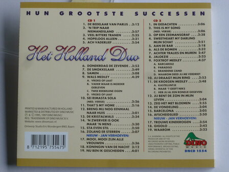 Het Holland Duo - Hun Grootste Successen (2 CD)