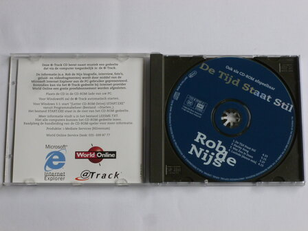 Rob de Nijs - De tijd staat stil (met extra cd-rom track) CD Single