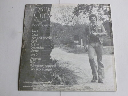 Alexander Curly - Vette Jus &amp; Boerenjongens (LP) negram