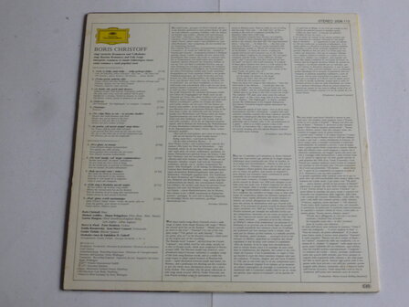 Russische Ges&auml;nge - Russian Melodies / Boris Christoff (LP)