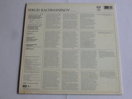 Rachmaninov - Symphonic Dances / Andre Previn (LP)