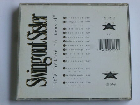 Swing out Sister - It&#039;s better to  travel