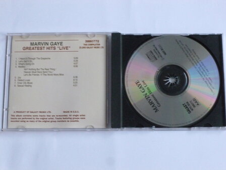 Marvin Gaye - Greatest Hits &quot;Live&quot; (galaxy)