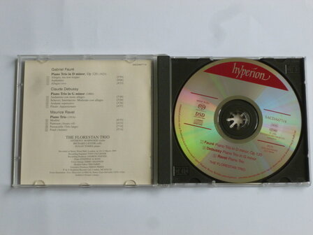 Debussy, Faure, Ravel - Piano Trios / The Florestan Trio (SACD)